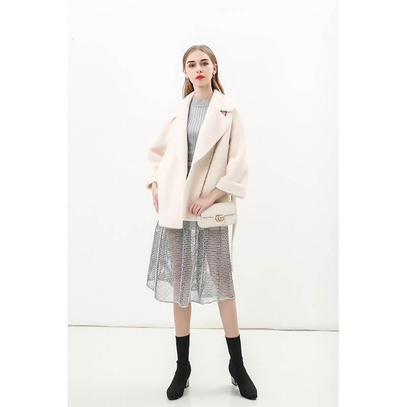 Street Wave Womens Oversized Coat Jacket For Effortless Street Style And Comfort