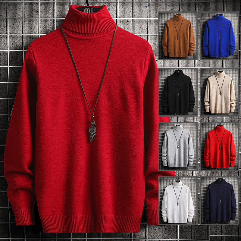 Street-wave Men's Turtleneck Sweater In Premium Knitwear With Casual Fit For Everyday Or Special Occasions