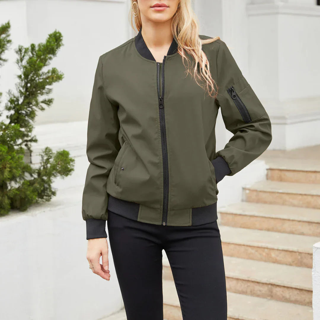 Avelena Bomber Jacket For Women Casual Chic Style With Comfortable Fit Streetwave