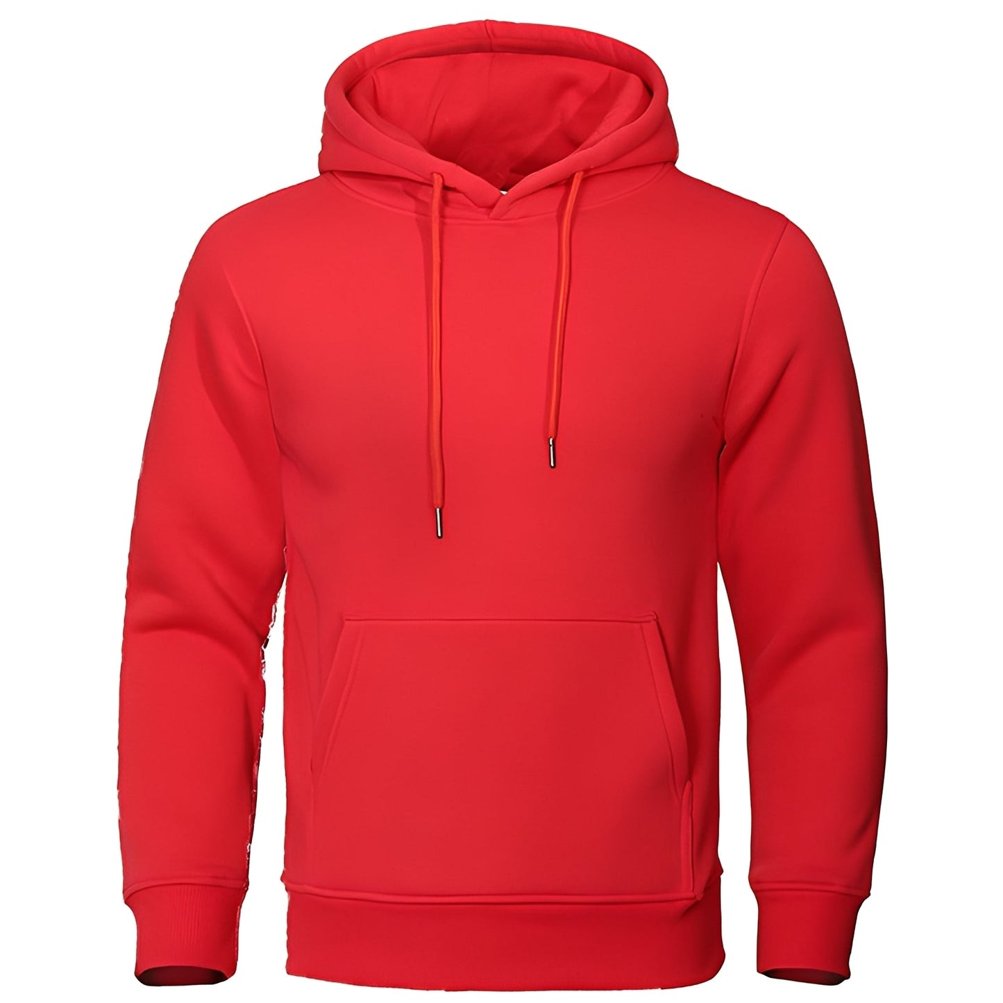 Street-wave Men's Fleece Hoodie Cozy Warm Comfort With Kangaroo Pocket For Everyday Leisure Wear