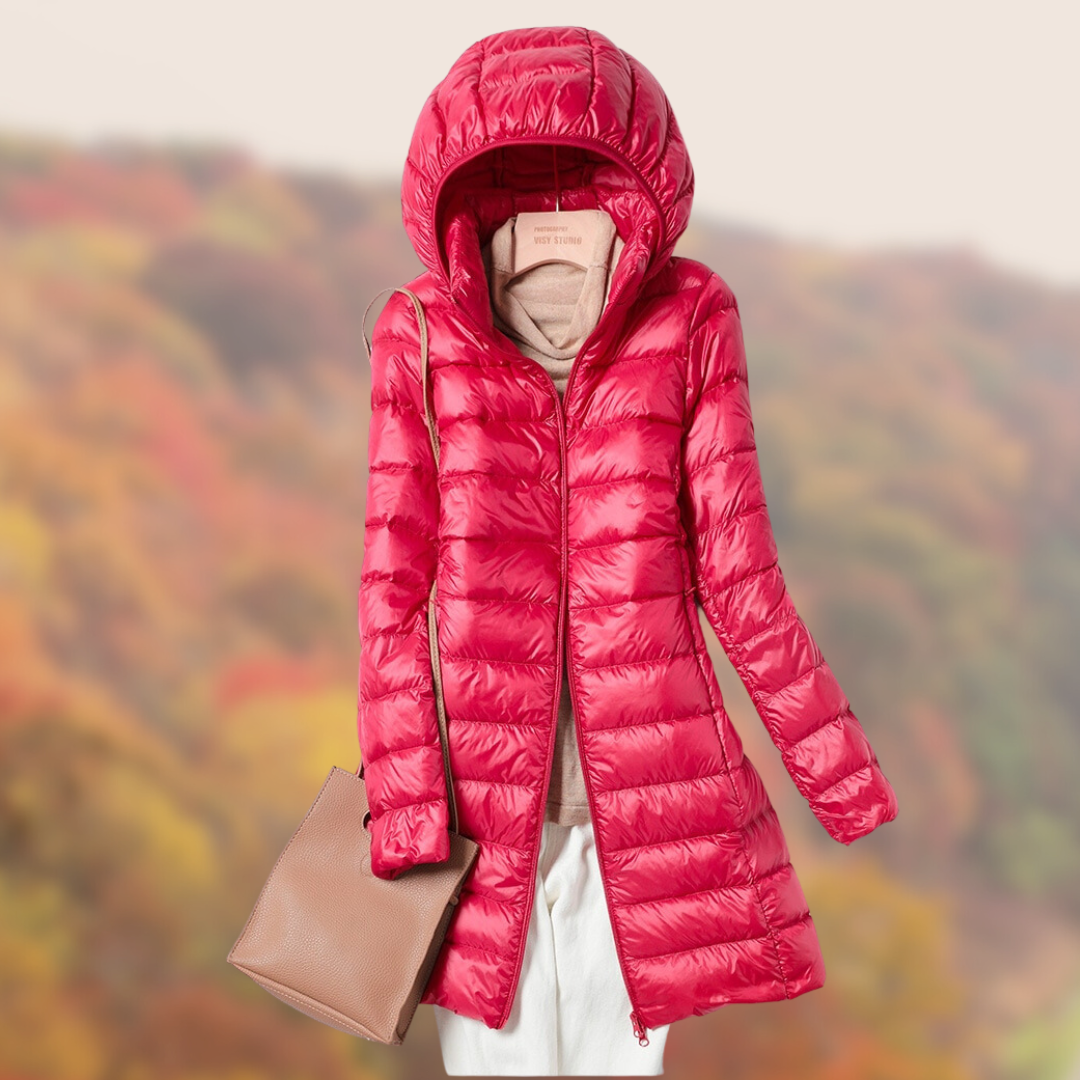 Street-wave Hooded Puffer Coat For Women Warm Insulated All-Season Style Perfect Everyday Outerwear