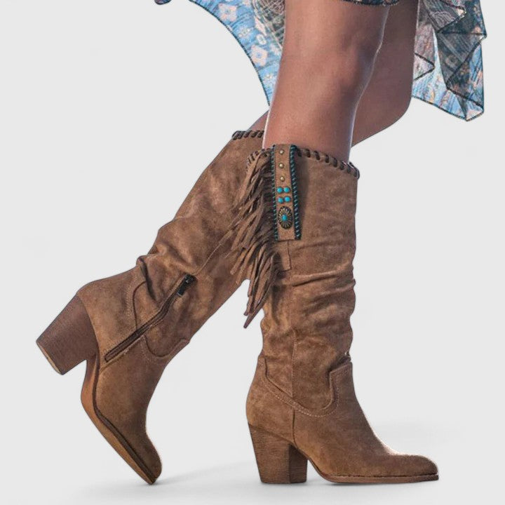 Women's Supportive Footwear with Cushioned Insole and Sturdy Design