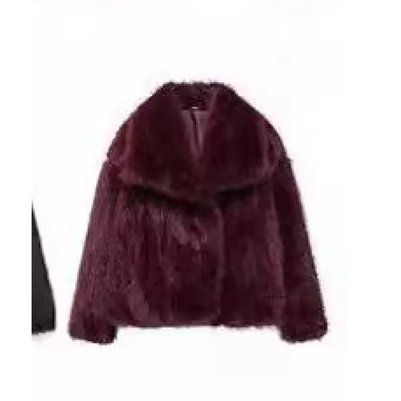 Street-Wave Women’s Warm Faux Fur Winter Coat For Cozy Elegance And Chic Seasonal Style