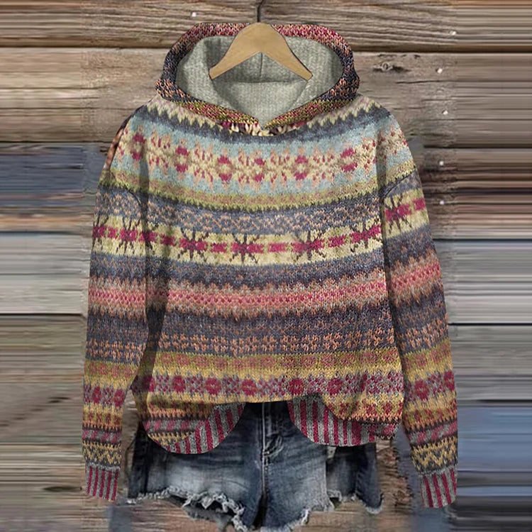 Streetwave Knit Vest With Print For Women Trendy Comfort And Cozy Layering Top Versatile