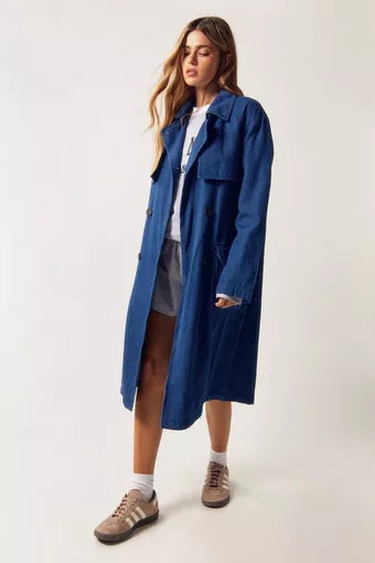 Street Wave Long Coat For Women Warm Cozy Comfort Versatile Winter Essential Must Have