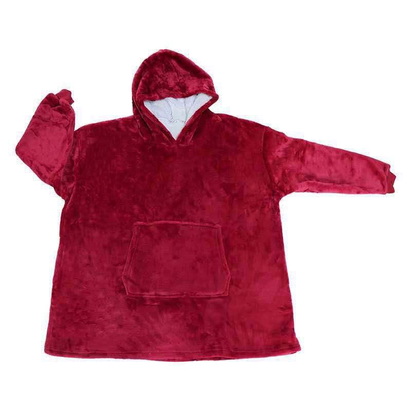 Street-Wave Women's Oversized Fleece Hoodie Blanket With Pockets Cozy Comfort For Lounge