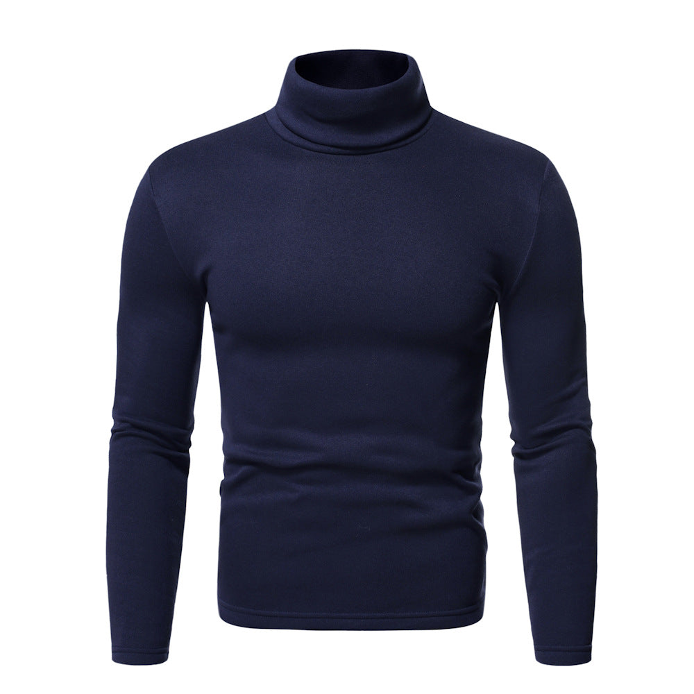 Street-wave Mens Turtleneck Sweater In Premium Fabric Soft Comfort Modern Fit For Winter Wardrobe
