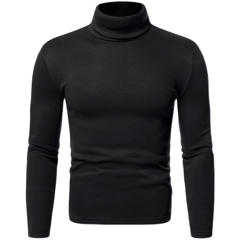 Street-wave Mens Turtleneck Sweater In Premium Fabric Soft Comfort Modern Fit For Winter Wardrobe