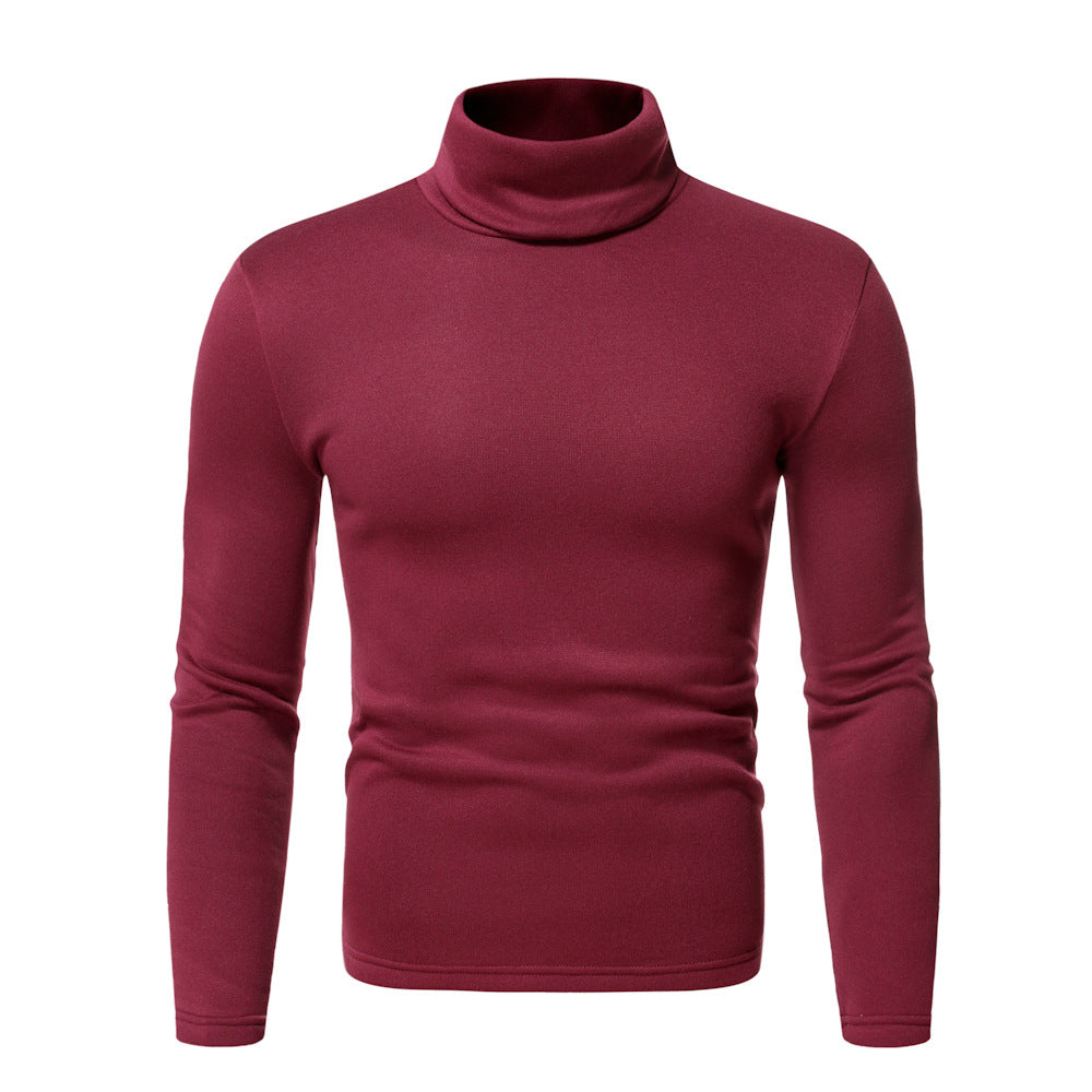 Street-wave Mens Turtleneck Sweater In Premium Fabric Soft Comfort Modern Fit For Winter Wardrobe