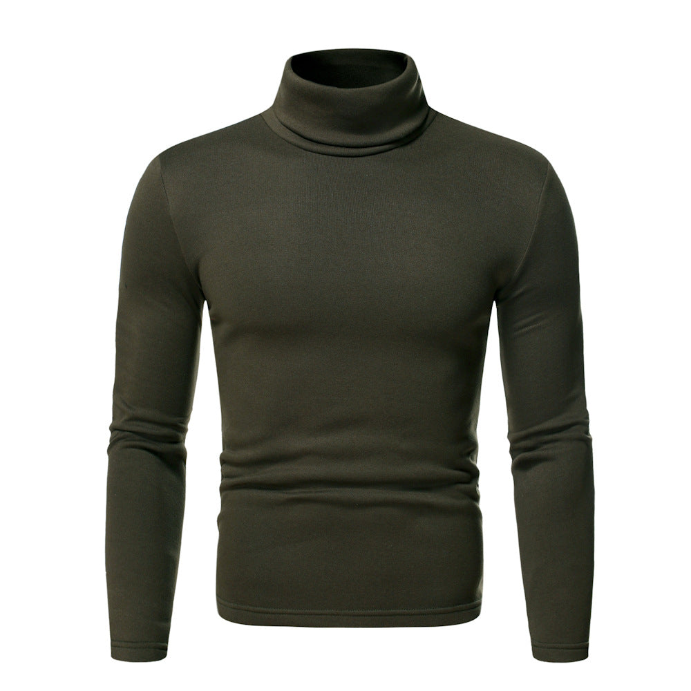 Street-wave Mens Turtleneck Sweater In Premium Fabric Soft Comfort Modern Fit For Winter Wardrobe