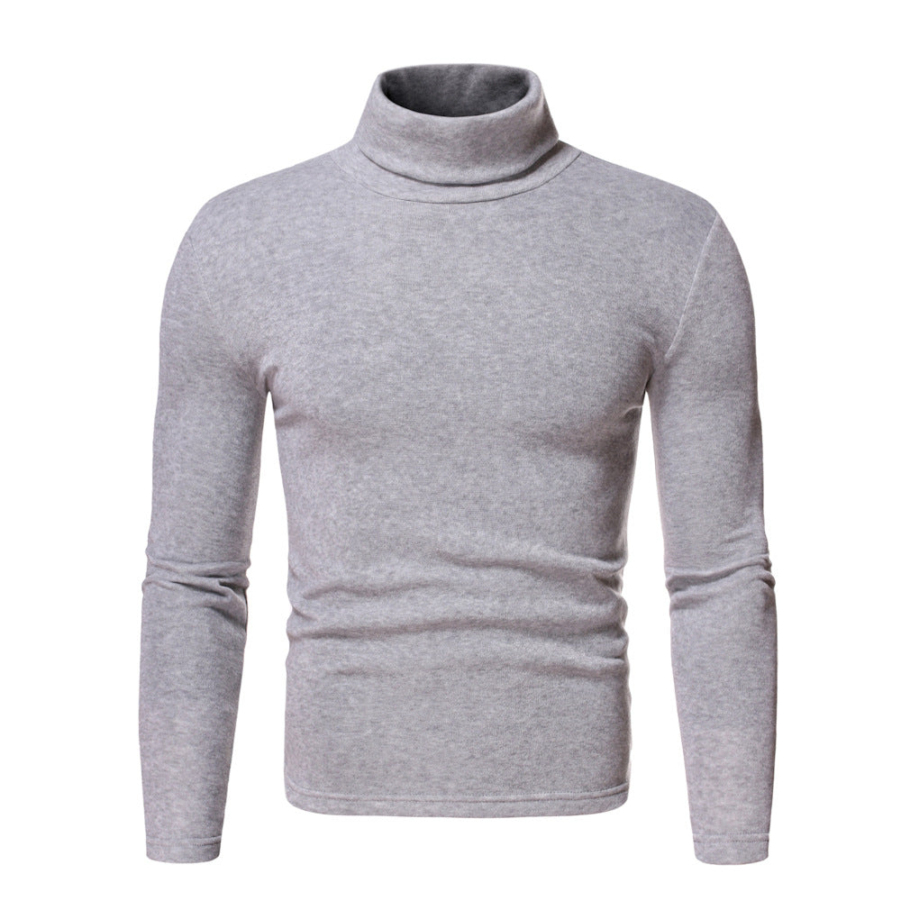 Street-wave Mens Turtleneck Sweater In Premium Fabric Soft Comfort Modern Fit For Winter Wardrobe