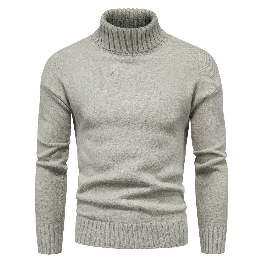 Street-Wave Women's Luxury Knit Turtleneck Sweater With Soft Wool Blend For Warm Comfort
