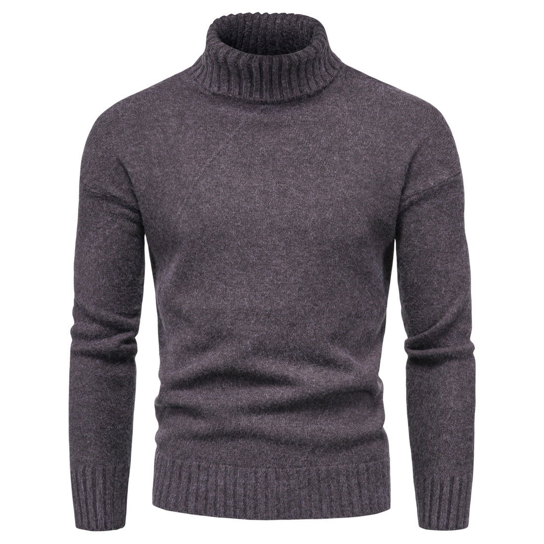 Street-Wave Women's Luxury Knit Turtleneck Sweater With Soft Wool Blend For Warm Comfort