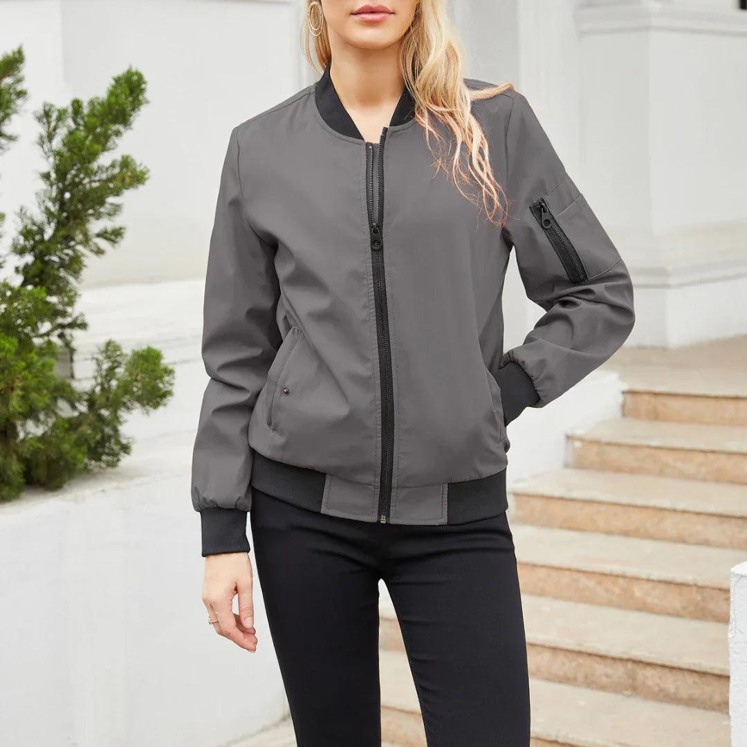 Avelena Bomber Jacket For Women Casual Chic Style With Comfortable Fit Streetwave