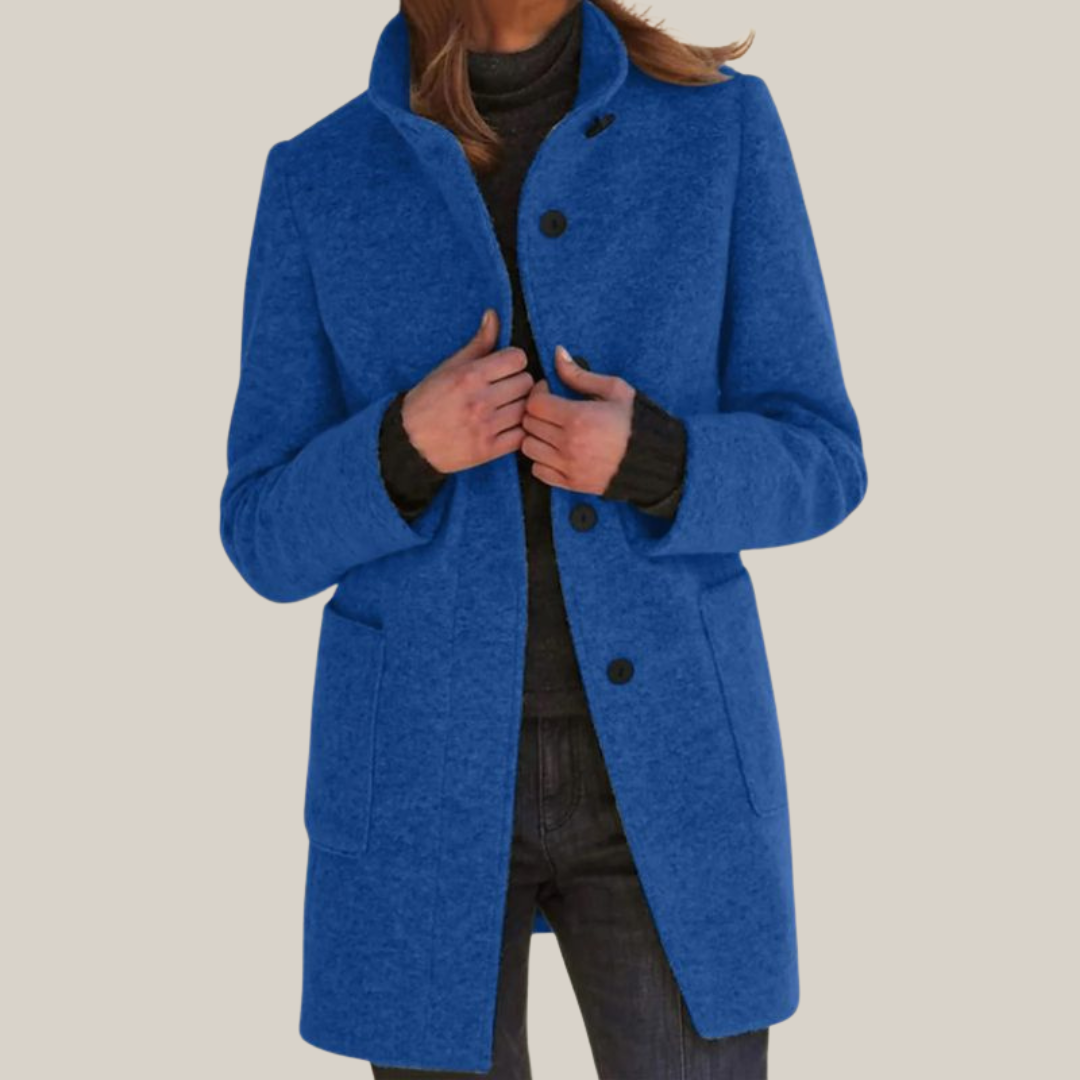 Street-wave Transitional Jacket for Women, Chic Yet Cozy All-Season Coat for Urban Professionals