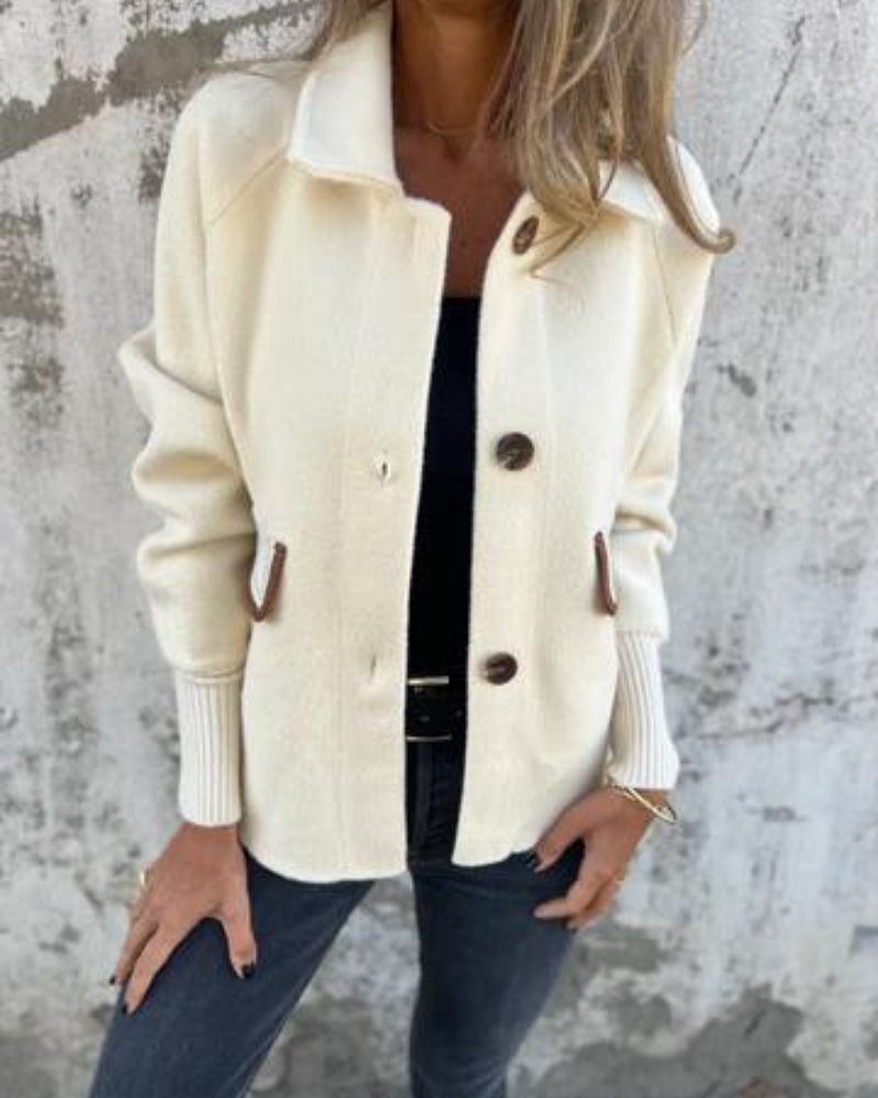 Streetwave Cozy Knit Cardigan Jacket For Women With Soft Warmth And Effortless Style