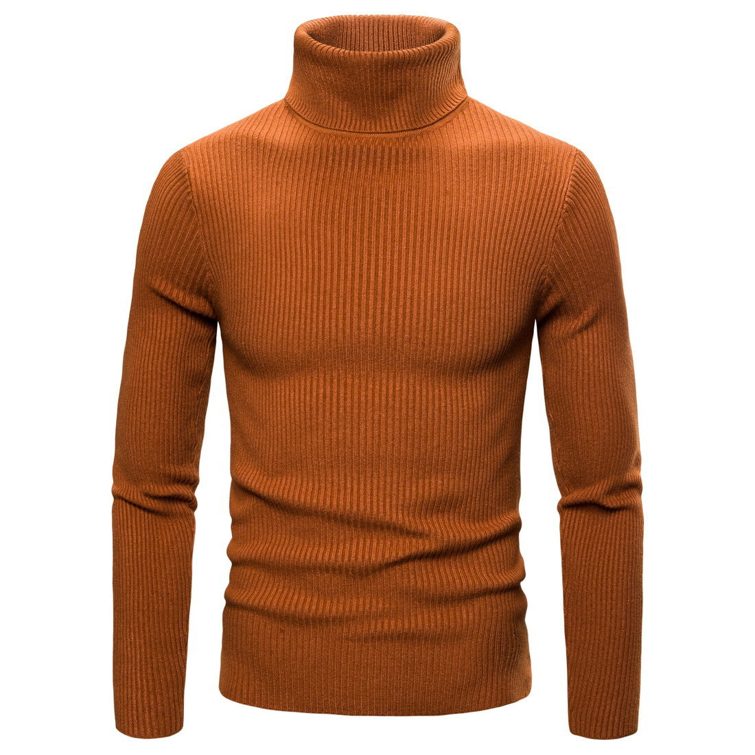 Street Wave Mens Turtleneck Sweater Premium Knit Warm Cozy Comfort For Modern Men