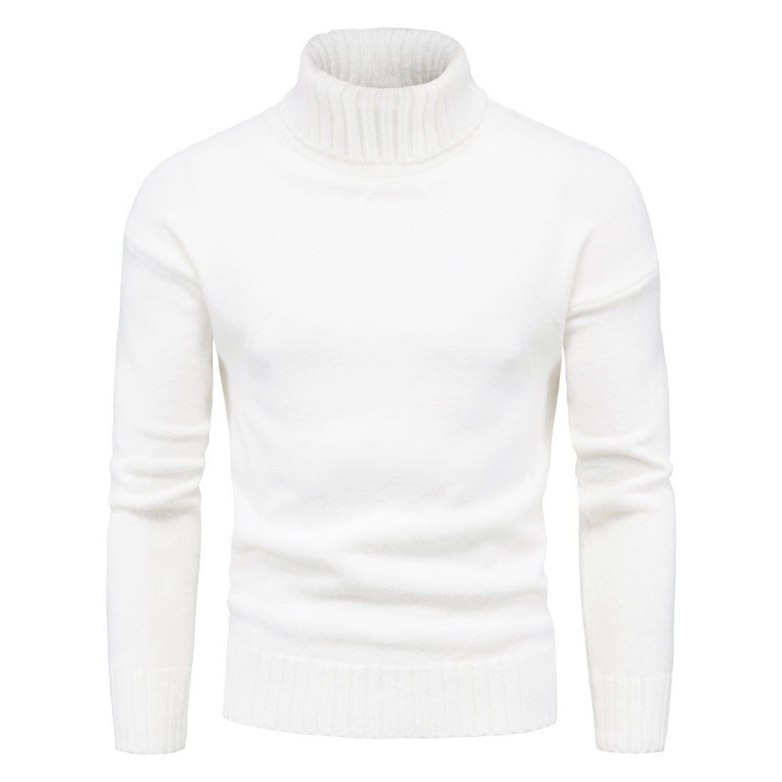 Street-Wave Women's Luxury Knit Turtleneck Sweater With Soft Wool Blend For Warm Comfort