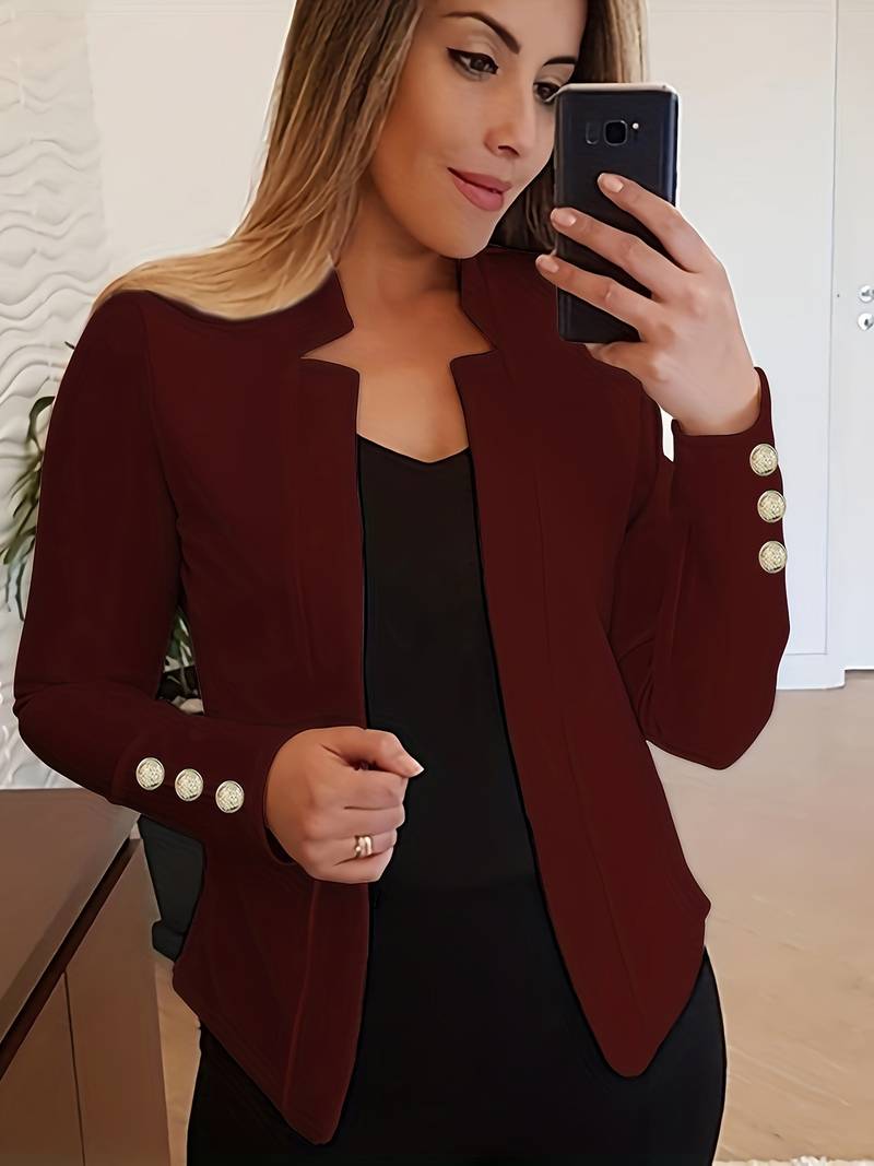 Street-Wave Womens Blazer Lightweight for Office and Casual