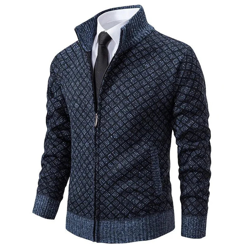 Street-Wave Wool Jacket For Men André Elegant Classic Modern Blend For Business And City Smart Casual
