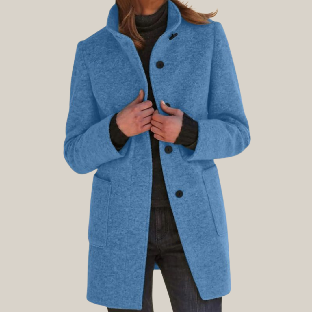 Street-wave Transitional Jacket for Women, Chic Yet Cozy All-Season Coat for Urban Professionals
