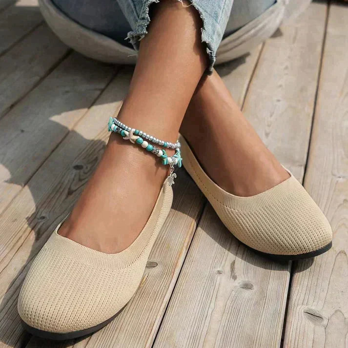 Streetwave Women Knit Slippers Cozy Orthopedic Support Indoor Shoes For Home Comfort And Relaxation