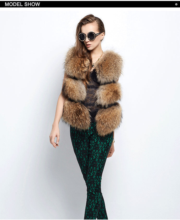Faux Fur Vest For Women By Street-Wave With Luxurious Volume And Superior Craftsmanship