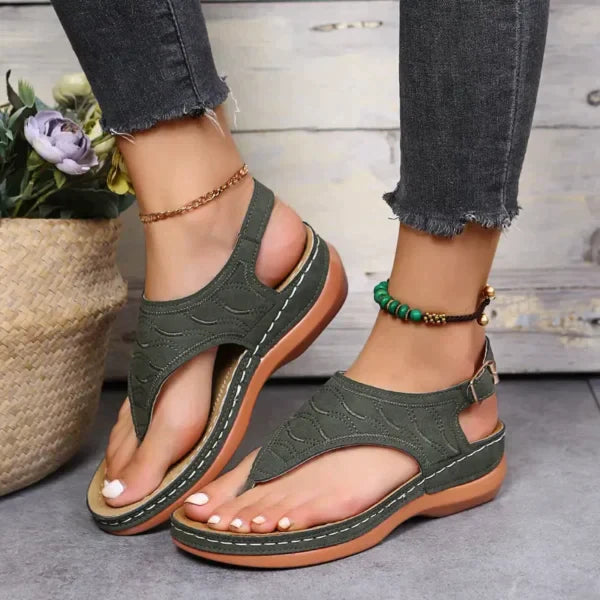 Orthopedic Women's Sandals By Streetwave With All Day Comfort Arch Support And Lightweight Design