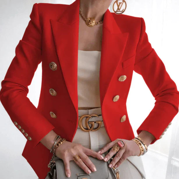 Street-wave Blazer Jacket for Everyday Glamour, Modern Luxe Urbanwear for Fashion Forward Women