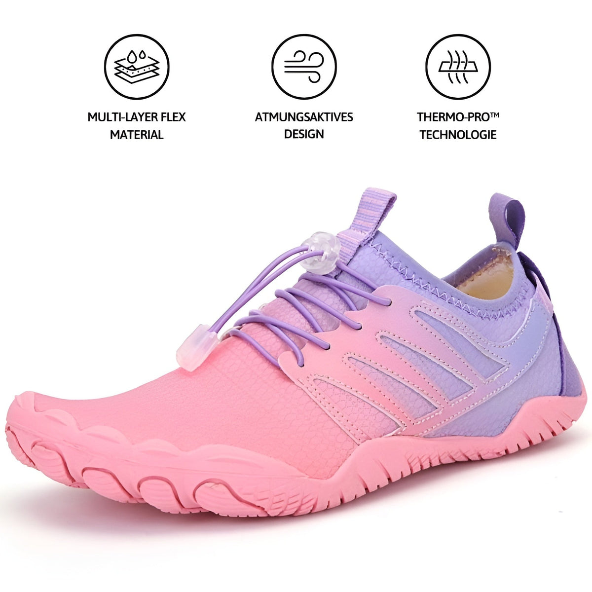 Street-Wave Barefoot Shoes for Men and Women Flexible Breathable Minimalist Footwear for Daily Use