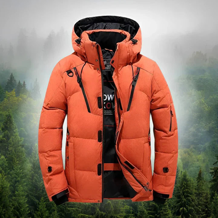 Street-Wave Women Puffer Jacket With Hood - Ultra Warm Insulated Winter Coat, Windproof