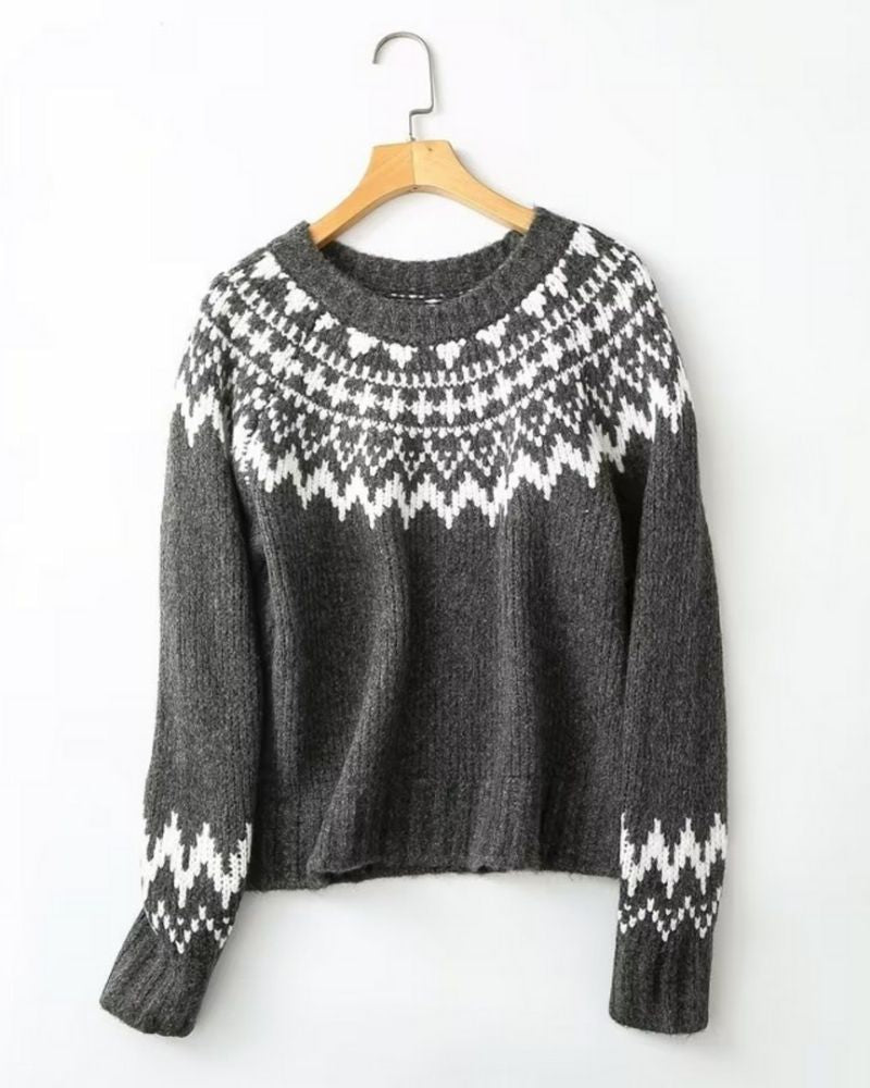Street Wave Indie Folk Pullover Cardigan Luxurious Cozy Warm Knit For Cold Weather Style Lovers