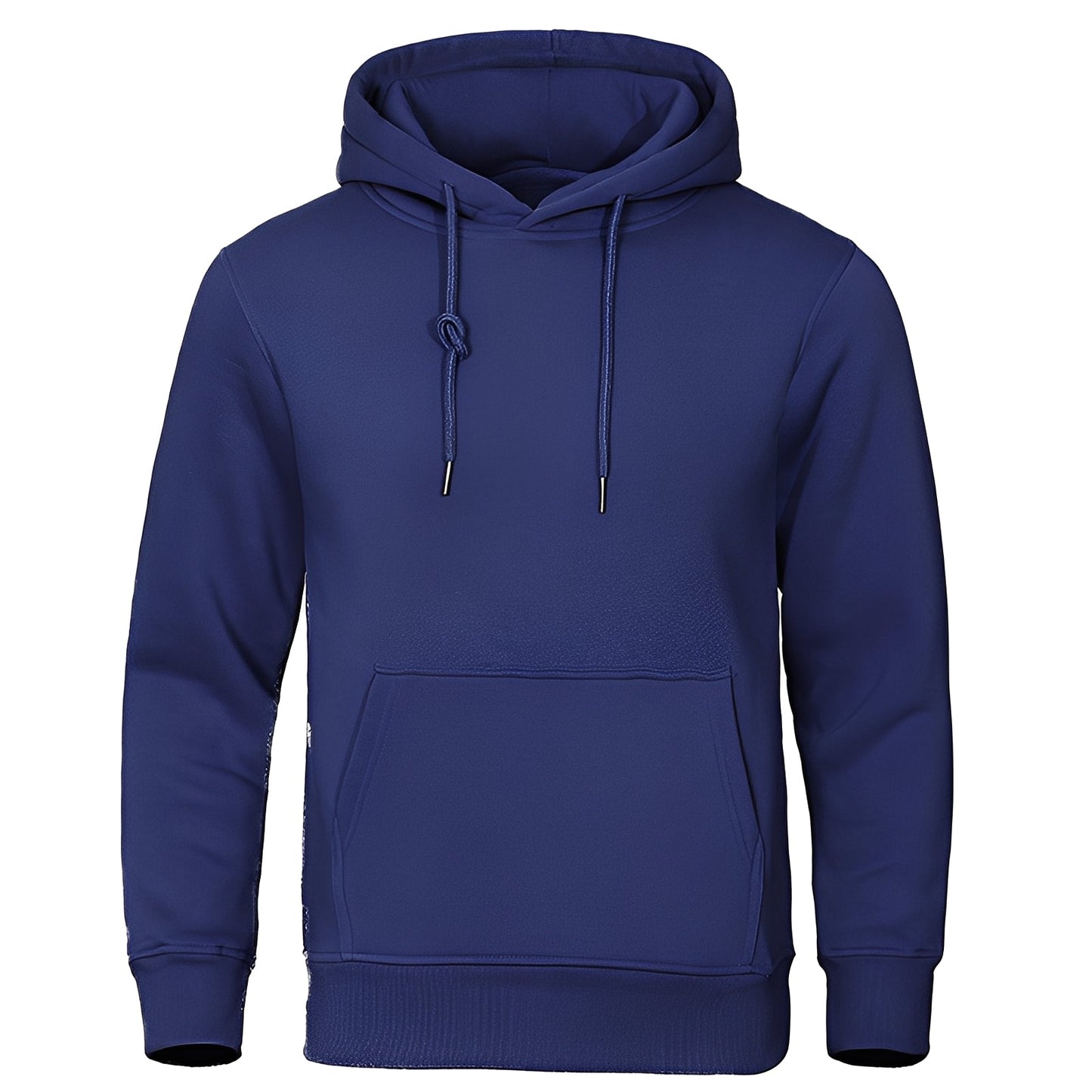 Street-wave Men's Fleece Hoodie Cozy Warm Comfort With Kangaroo Pocket For Everyday Leisure Wear