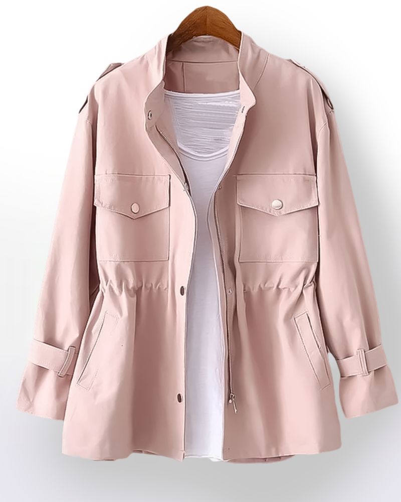 Street-wave Trench Jacket For Women Timeless All Weather Warmth Chic Everyday Coat