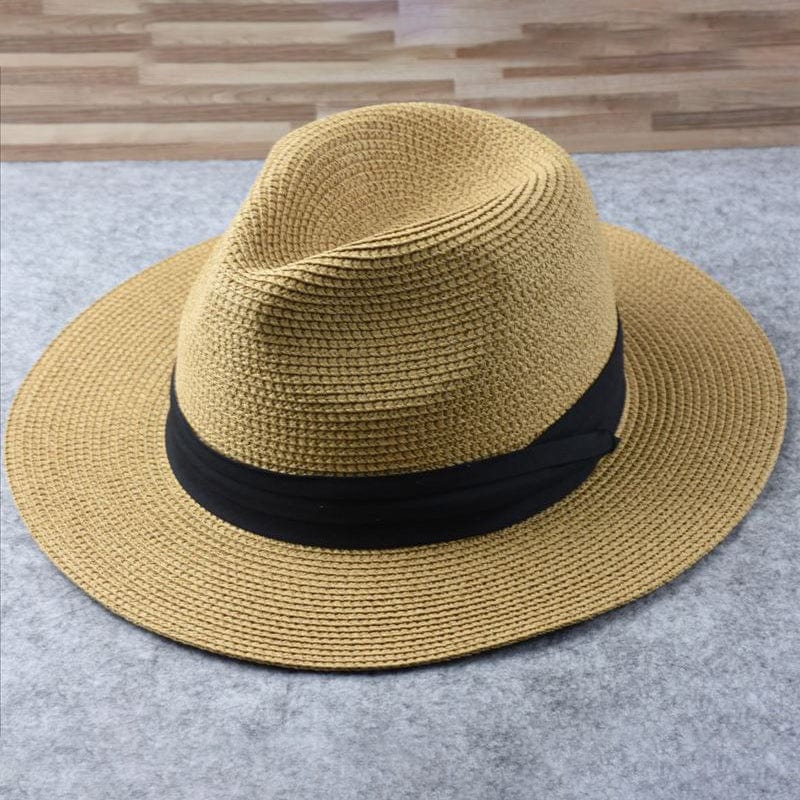 Carolous Handmade Panama Hat For Men Classic Stylish Summer Accessory Perfect Beachwear