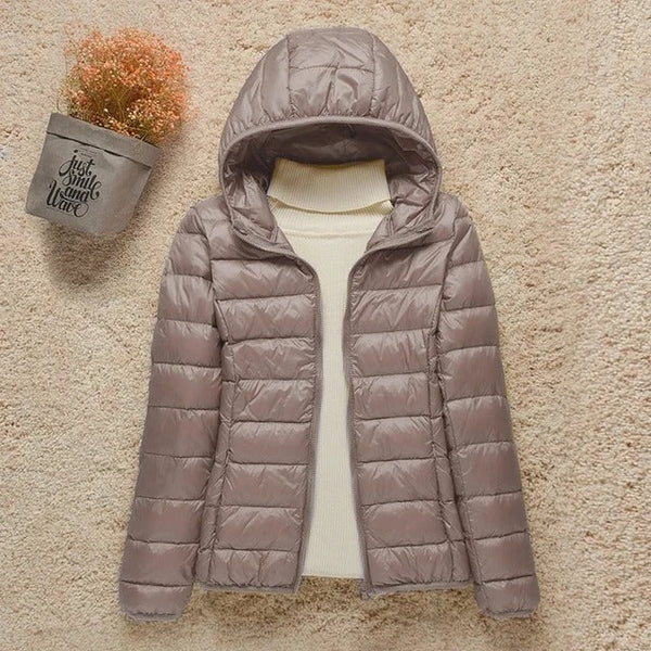Street Wave Waterproof Puffer Jacket For Women Urban Style And Warmth Weatherproof Comfort Coat