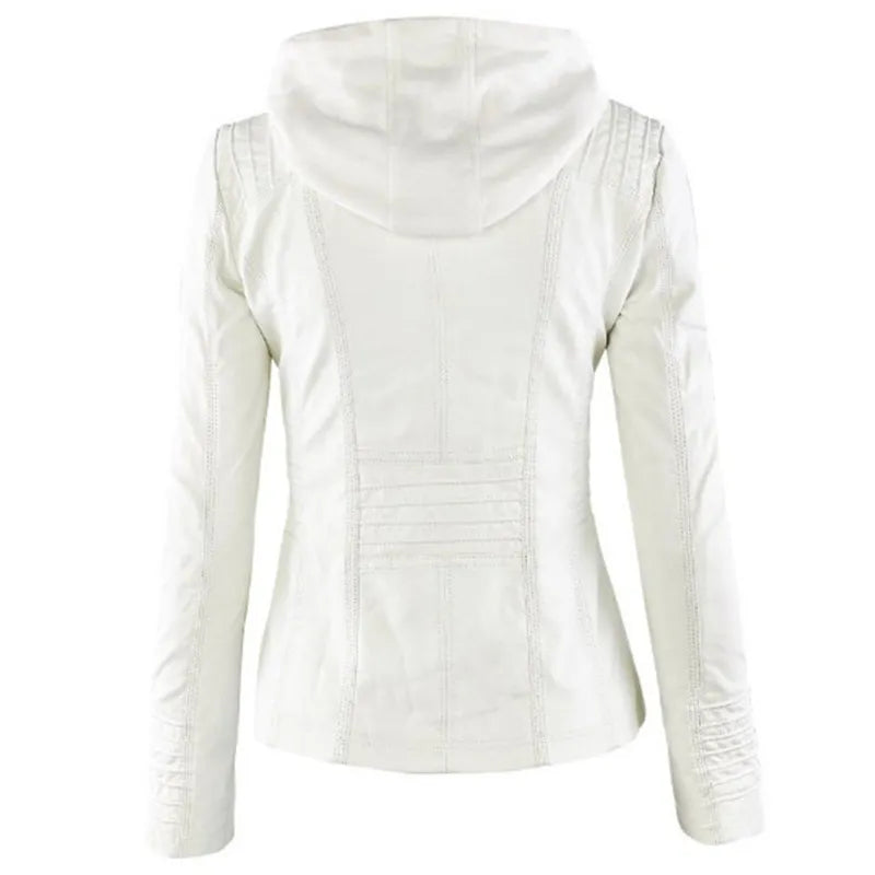 Streetwave Hooded Quilted Jacket For Women With Zipper Pockets And Lightweight Comfort