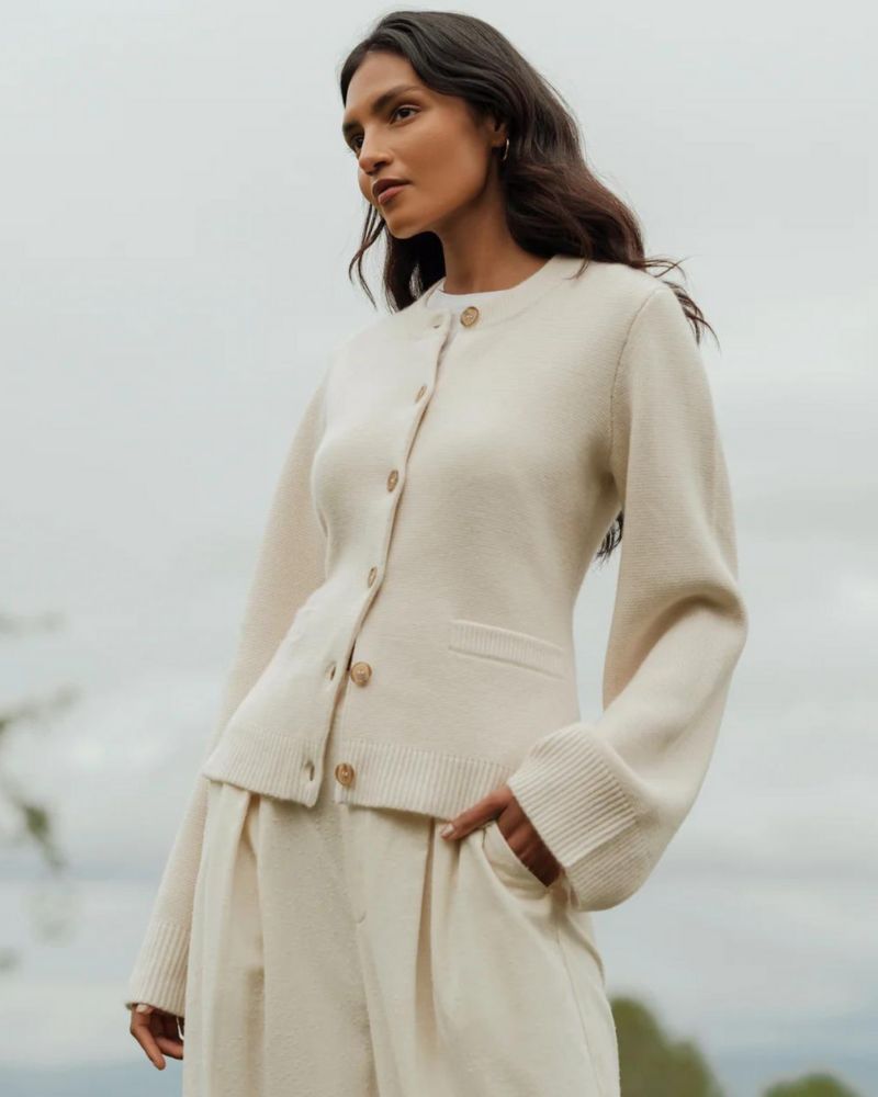 Streetwave Ultra Soft Cardigan For Women Cozy Knit With Button Front And Ribbed Hem