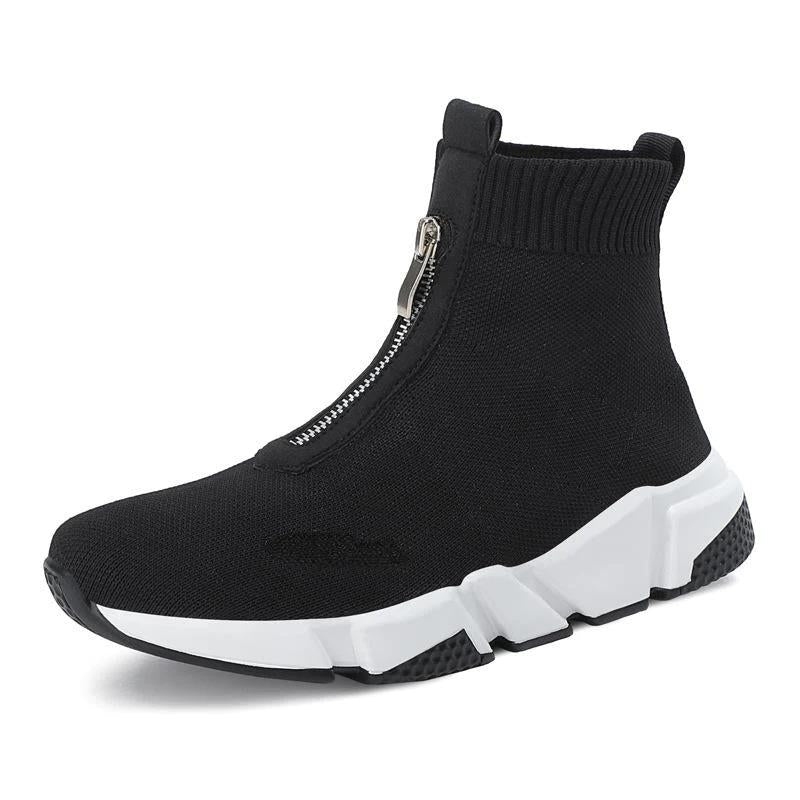 Women's Sock Boots with Stretchy Fit and Ankle Height