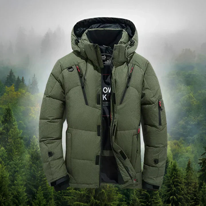 Street-Wave Women Puffer Jacket With Hood - Ultra Warm Insulated Winter Coat, Windproof