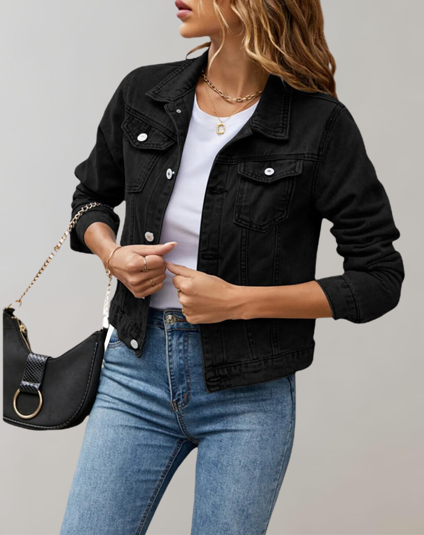 Street-wave Women's Long-Sleeve Casual Button-Down Blouse With Classic Collar For Everyday Chic
