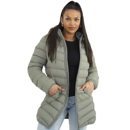Street Wave Segoviana Long Puffer Coat For Women Ultra Warm Durable Comfort Chic Winter Outerwear