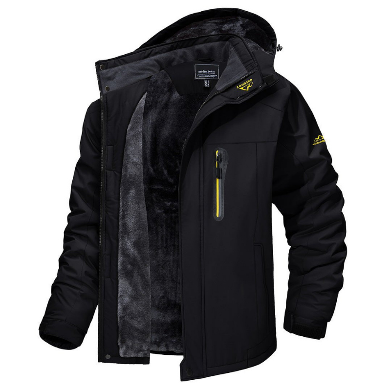 Street-Wave Men's Jacket With Rugged Durability And All-Season Warmth For Active Adventurers