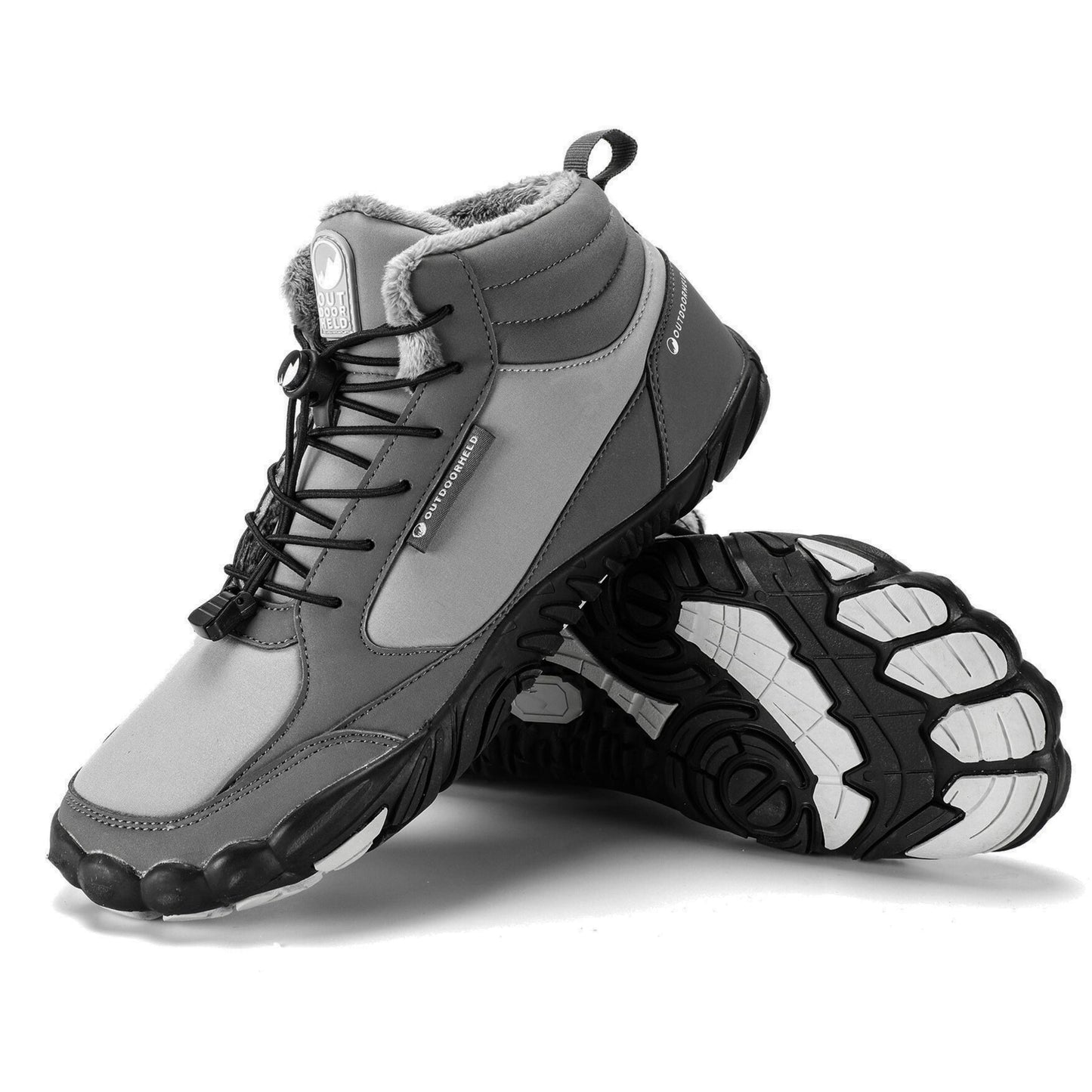 Street Wave Barefoot Winter Shoes for Cold Days With Orthopedic Support and Cozy Lining