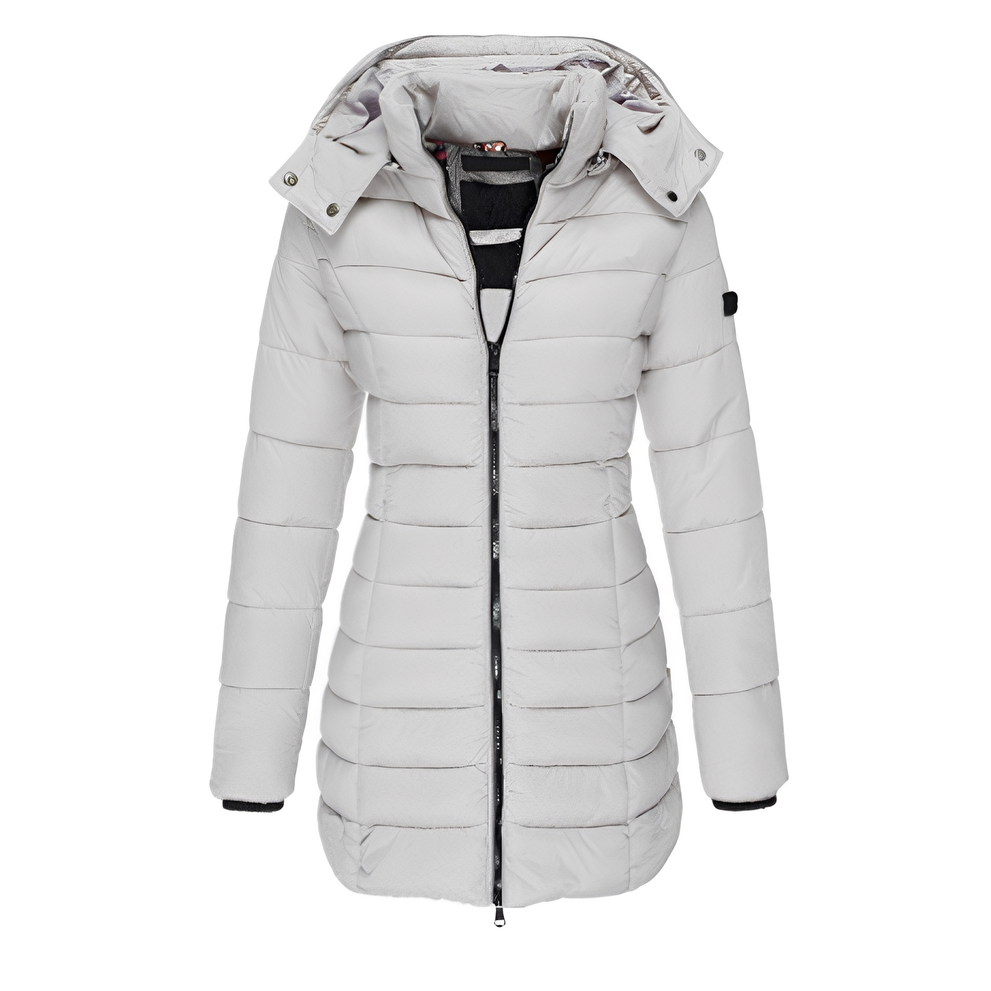 Street-wave Women's Puffer Jacket Warm Insulated Coat for Cold Weather Stylish Durable Outerwear
