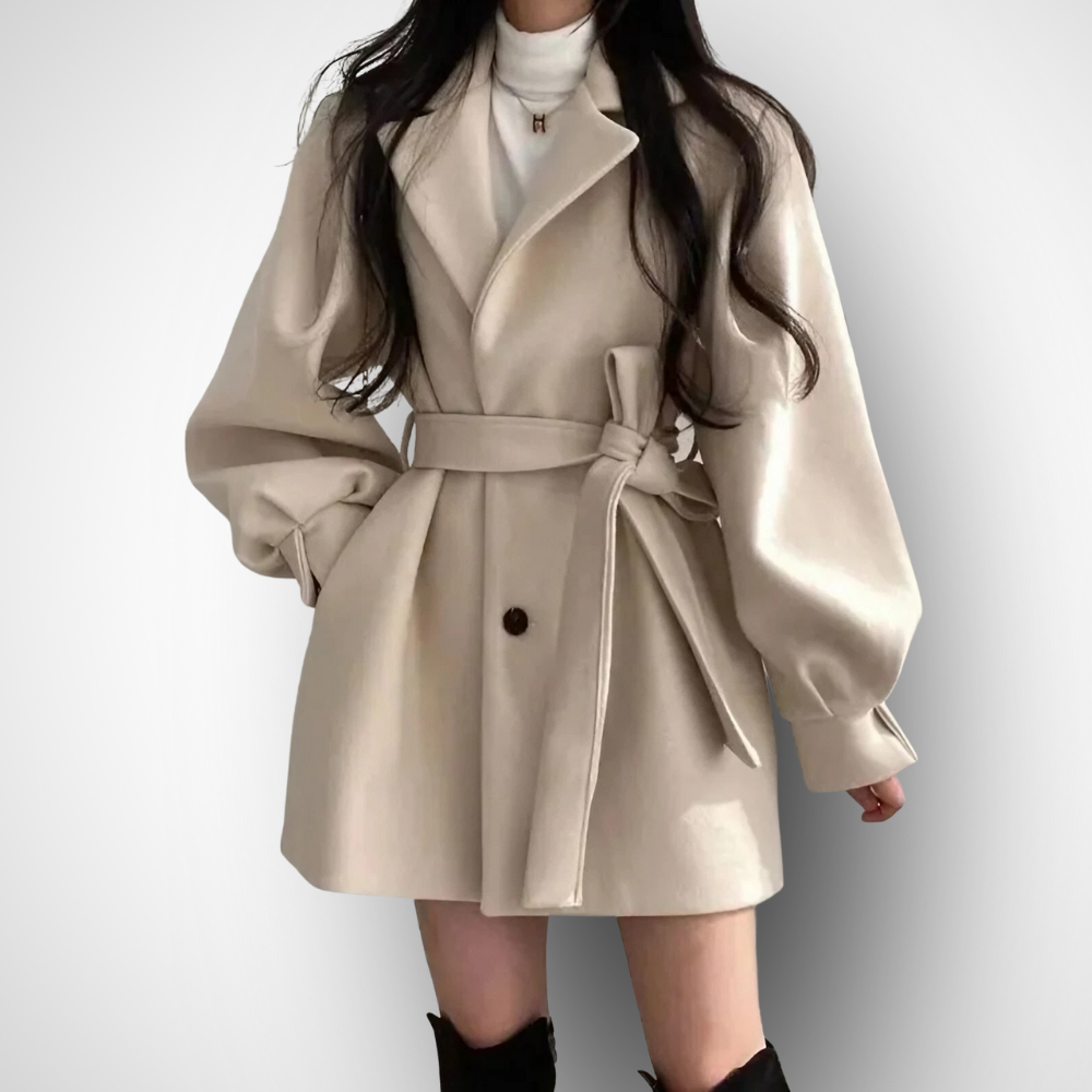 Street-wave Women's Winter Dress Belted Cozy Coat Style for Effortless Elegance Today