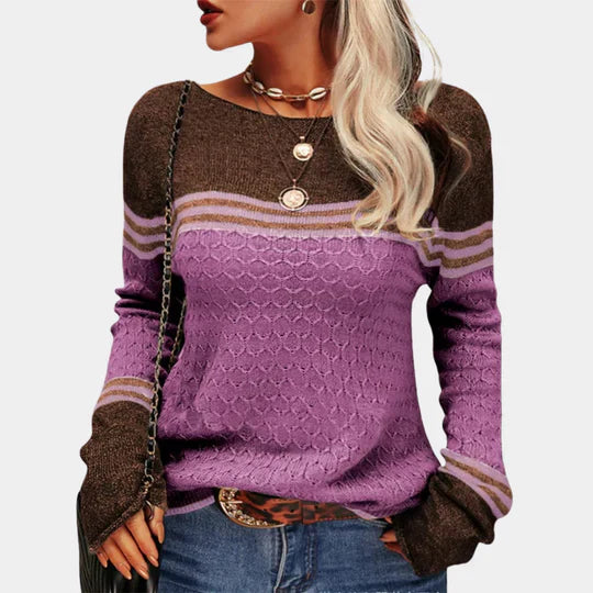Street Wave Nima Knit Sweater For Women Soft Flattering Fit Elegant Spring Essential