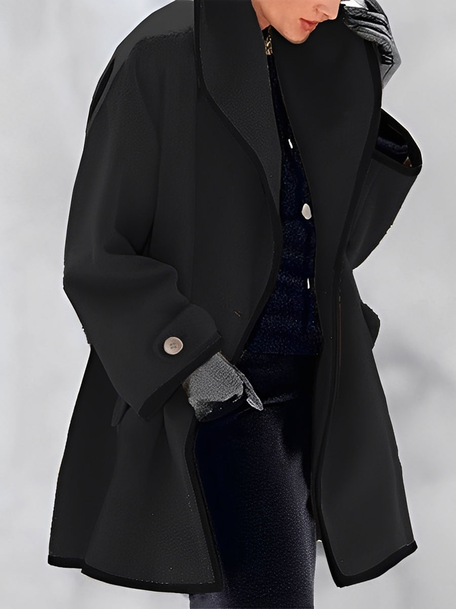 Street-wave Long Wool Coat For Women Timeless Elegance Warmth And Classic Retro Charm