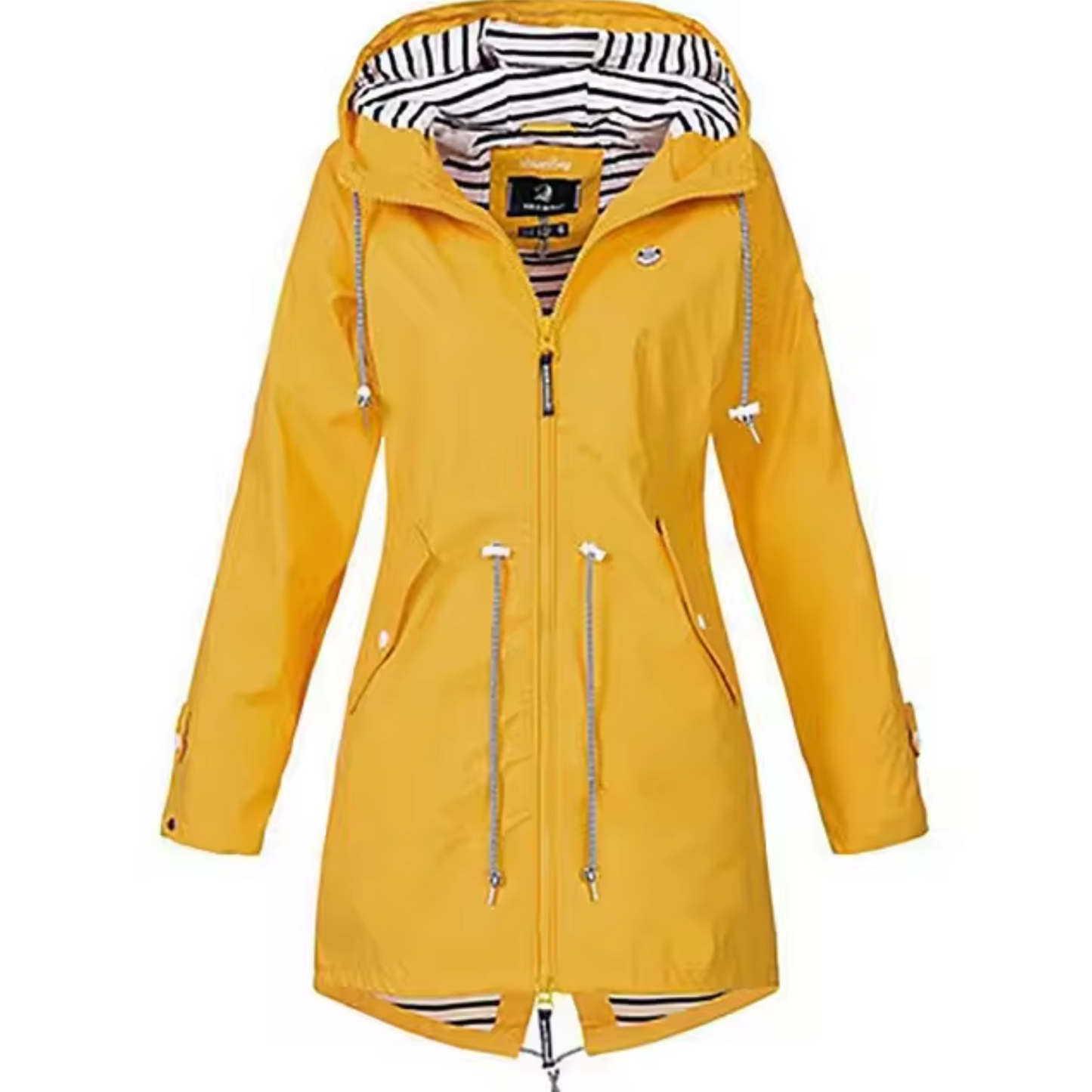 Street-Wave Water-Repellent Raincoat For Women Stylish Practical Weather Shield Pro