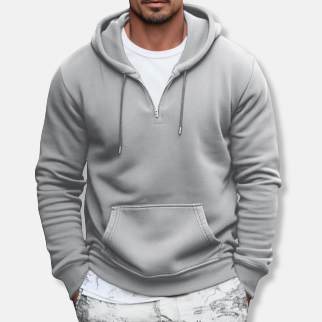 Street-Wave Nordisk Flair Men's Hoodie Relaxed Fit Cotton Blend
